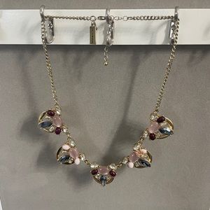 Purple/pink gem Necklace
